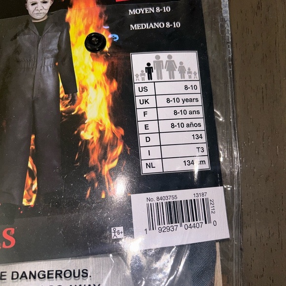 Michael Myers Kids Costume - Black - Picture 4 of 4